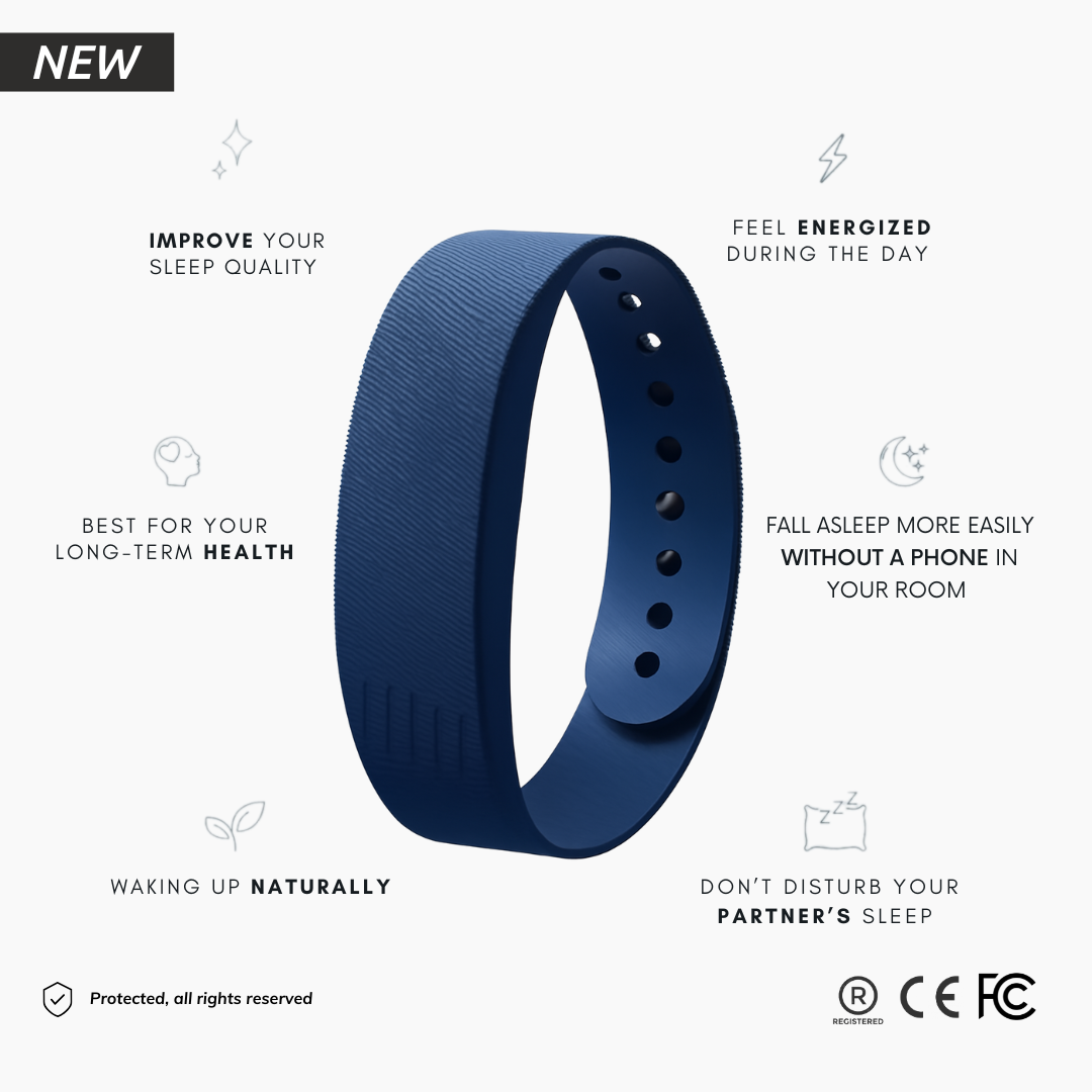 100% Wake-Up Alarm - Blue