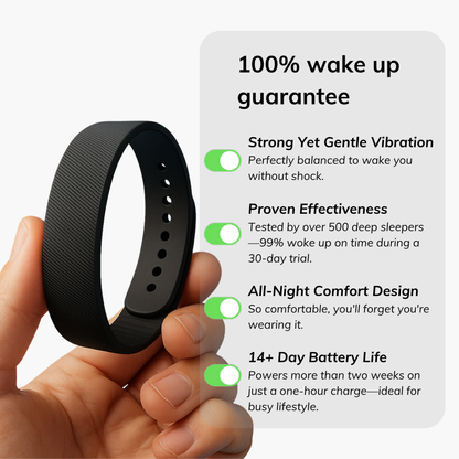 Fitsleeps 100% Wake-Up Alarm - black