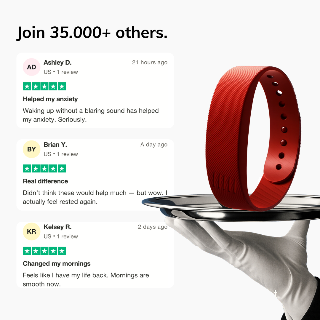 100% Wake-Up Alarm - Red