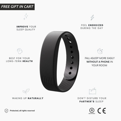 Fitsleeps 100% Wake-Up Alarm - black