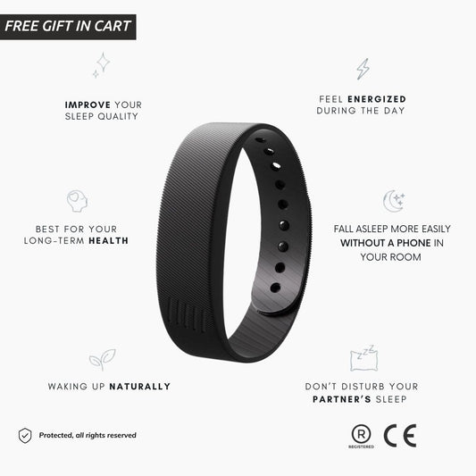 Fitsleeps 100% Wake-Up Alarm - black